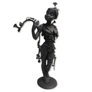 608-0005 STATUE LOU MONOCHROME LFS05 Leblon Delienne