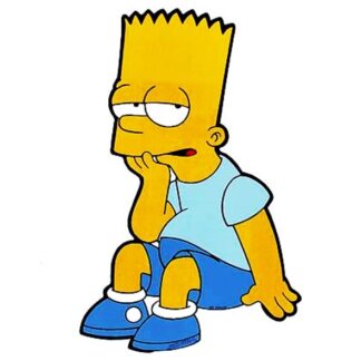 528-0017 POSTER CARDBOARD THE SIMPSONS Demons et Merveilles